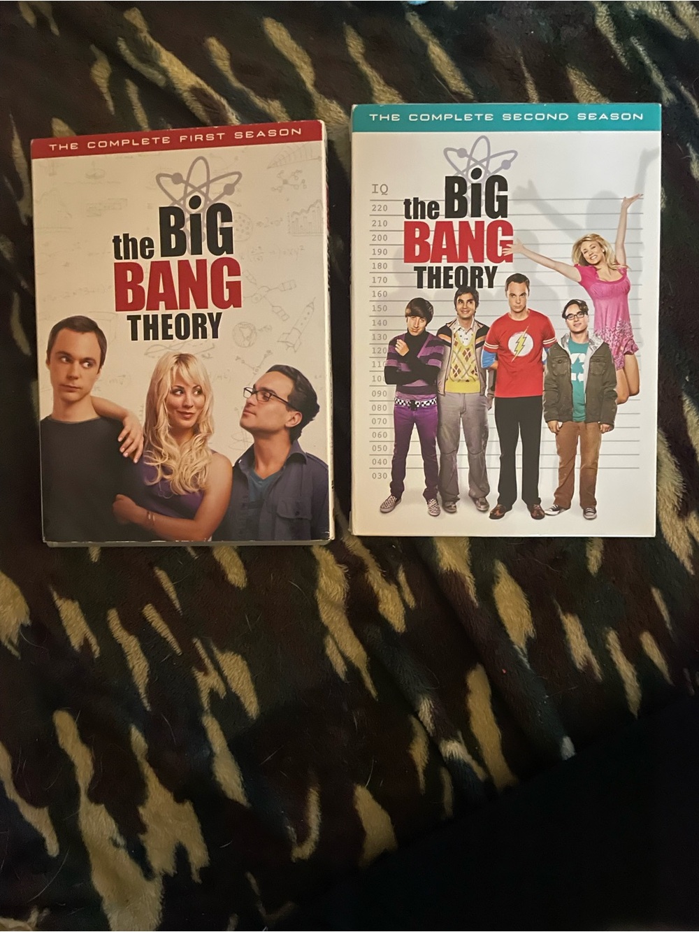 The Big Bang Theory Complete Seasons 1 & 2 DVD Set - Like New